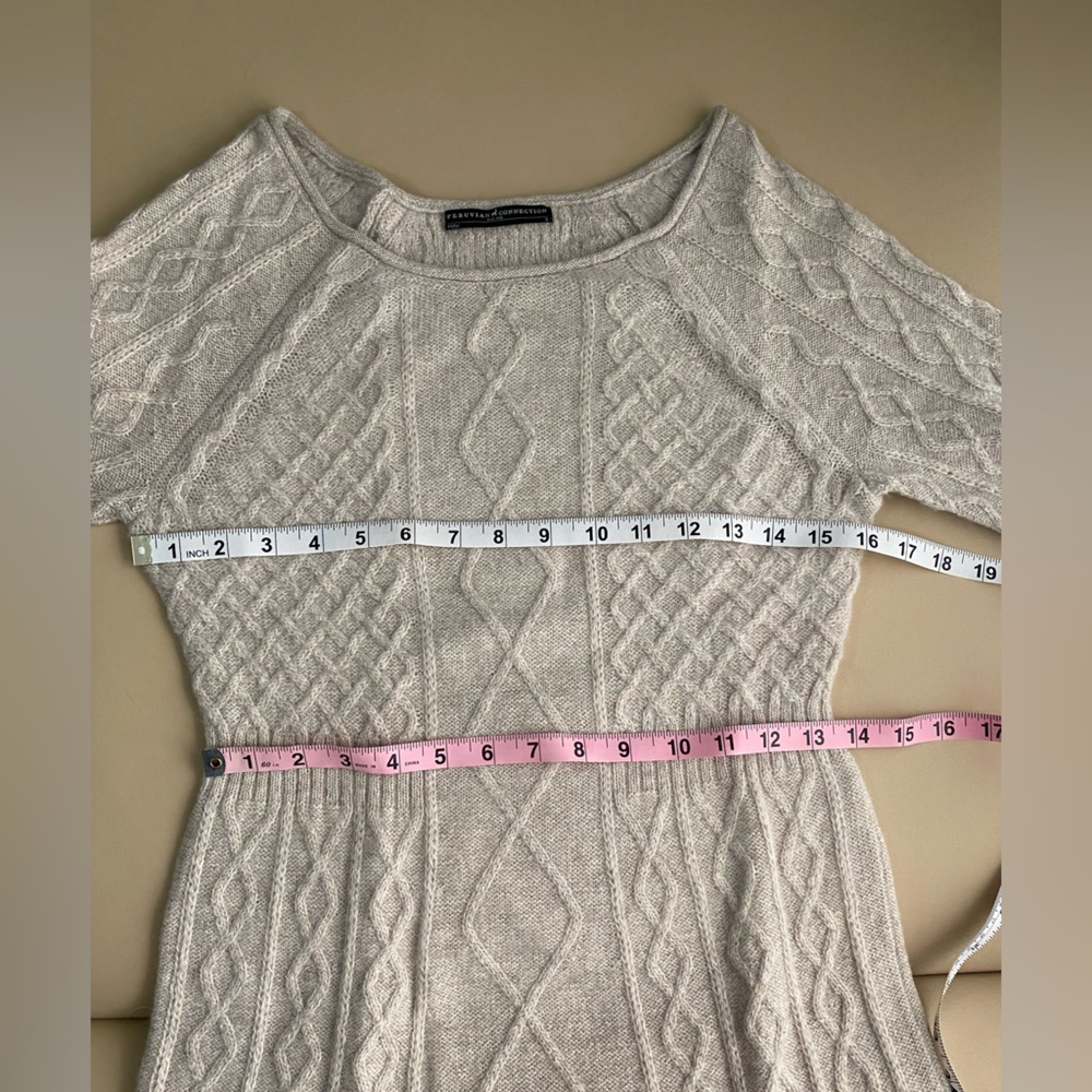 Peruvian Connection 100% Royal Alpaca Dress - Picture 11 of 11